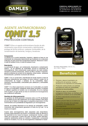 CQMIT 1.5 agente antimicrobiano